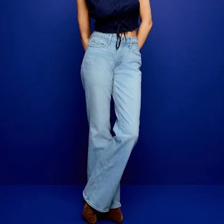 Old Navy Women's Mid-Rise Loose Boot-Cut Jeans
