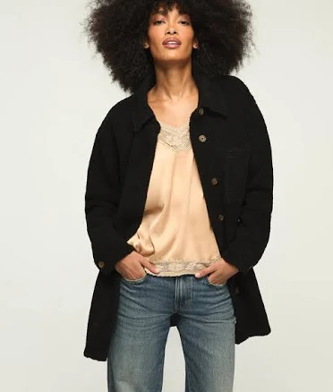 Lucky Brand Women's Oversized Shirt Jacket