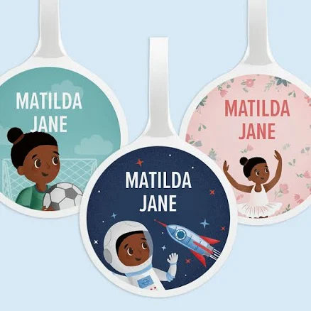 Personalized Kids Bag Tags for School