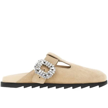 Roger Vivier Woman SLIDY VIV SUEDE MULE