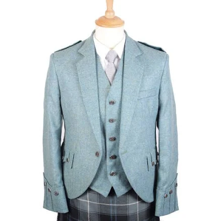 Lovat Tweed Jacket with Optional Vest