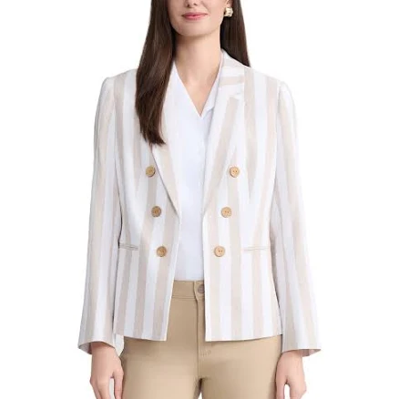 Jones New York Women's Linen-Blend Jacket