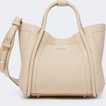 Max Mara Leather Marine Bag