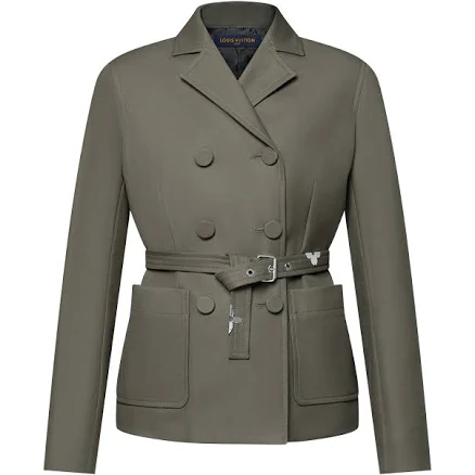 Louis Vuitton Belted Double-Breasted Jacket