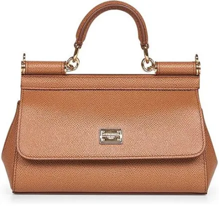 Dolce & Gabbana Women's Medium Sicily Leather Top Handle Bag