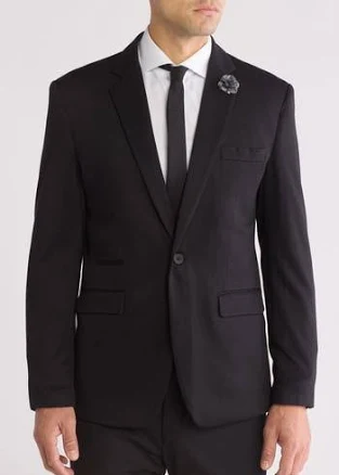 T.R. PREMIUM Super Stretch Cotton Blend Blazer