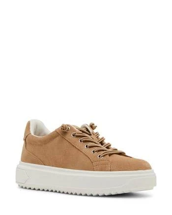 Blondo Goose Women's Low-Top Waterproof Suede Sneakers