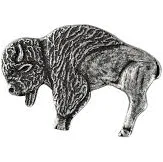 Silver Buffalo Pin