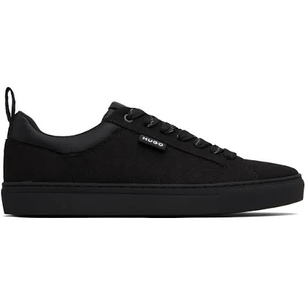 Hugo Black Logo Patch Sneakers
