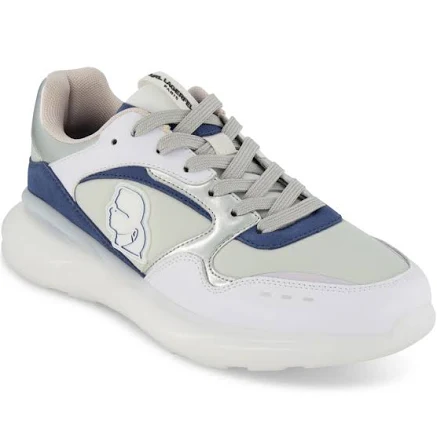 KARL LAGERFELD PARIS Men's Karl Patch Low-Top Running Sneakers