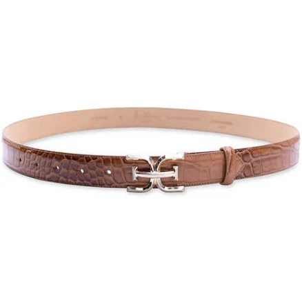 Sam Edelman Women's Logo Buckle Belt
