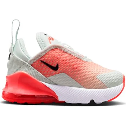 Nike Girls Air Max 270 RT - Shoes Barely Green/Black/Hot Lava Size 10.0