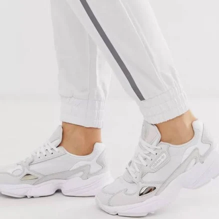 Adidas Originals Shoes | Adidas Originals Falcon In Triple White | Color: White | Size: 7.5 | Steponmeeeee's Closet