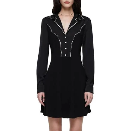 Re/done Women's Western Yoke Dress