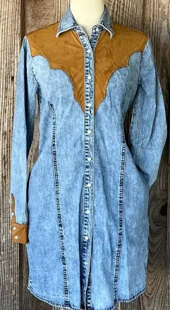 Panhandle Women's Western Yoke Dress