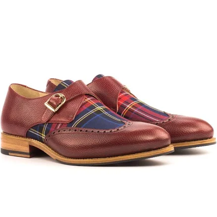 Men's Single Monk Strap Wingtip