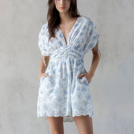 LARISSA Floral Mini Dress