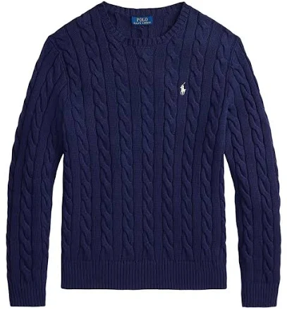 POLO RALPH LAUREN Cable-Knit Cotton Jumper