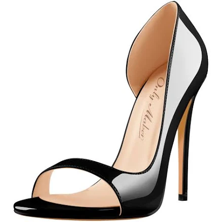 Stiletto Open Toe Side Cut High Heel Sandals