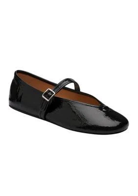 Coach Women's Sculpted C Patent Leather Mary Jane Flats
