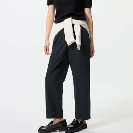 UNIQLO Women's Relaxed Cotton Ankle Pants
