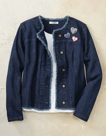Frayed Edge Denim Jacket