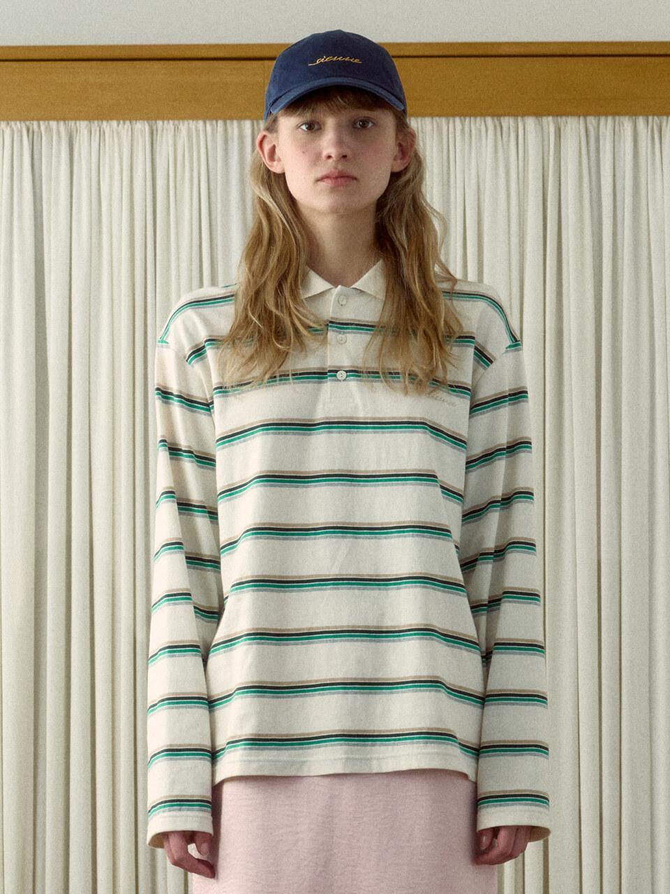 Olsen Stripe Collar T-shirt