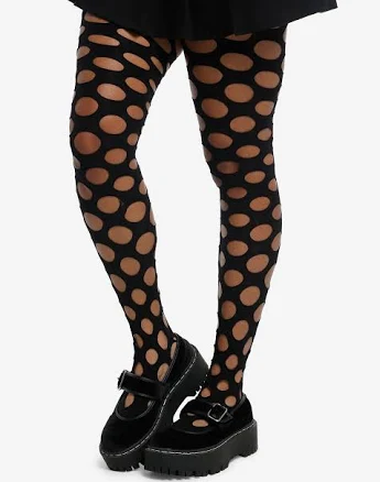Circle Cutout Tights