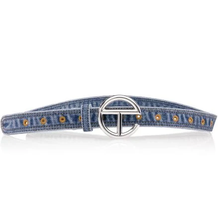 Denim Logo Belt