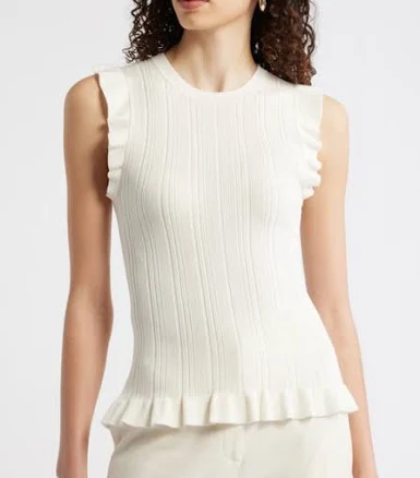 Nordstrom Ruffle Sweater Tank