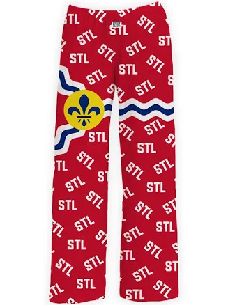 St Louis Men's City Flag Sleep Pants