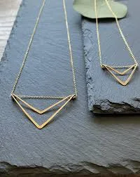 Double Arrows Necklace — Ruby Sundance