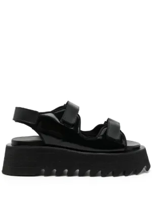 Platform Buckled Sandals