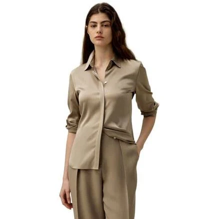 Lilysilk Women's Elegant Silhouette Silk Shirt
