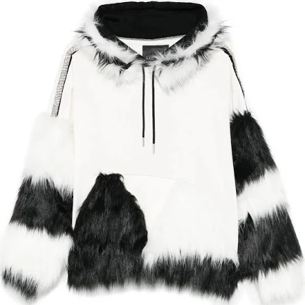 Loulou Women's Faux Fur Hoodie