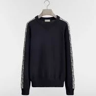 Sweater with Dior Oblique Inserts