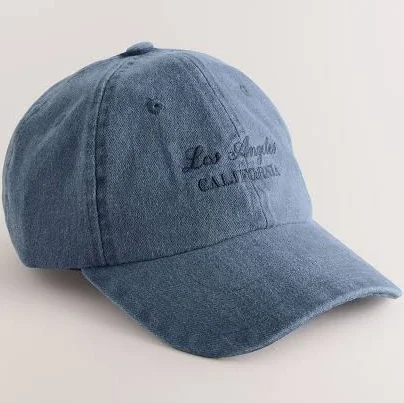 Next Denim Women's Cotton Twill Slogan Cap
