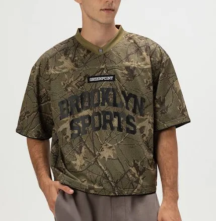 RSQ Men's Baggy Crop Mesh Jersey