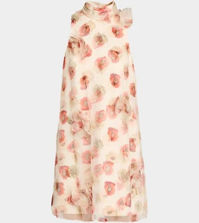 Cinq A Sept Women's Sylvia Floating Poppies Mini Dress