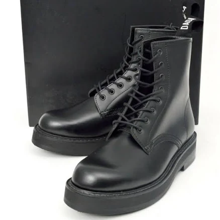 Christian Dada Platform Leather Boots