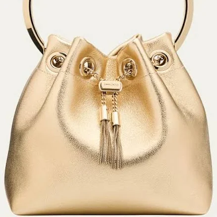 Jimmy Choo Bon Bon Micro Bucket Bag