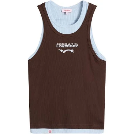 Charles Jeffrey Loverboy Women's Double Logo Tank Top