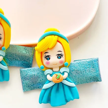 Cinderella Hair Clip Prong Side 1 Clip