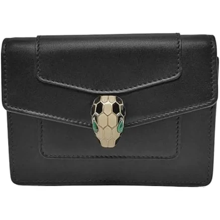 BVLGARI SERPENTI FOREVER Mini bags Leather Black