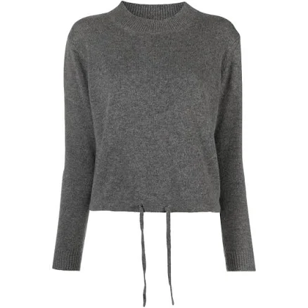 Liska Cashmere Drawstring-Hem Jumper