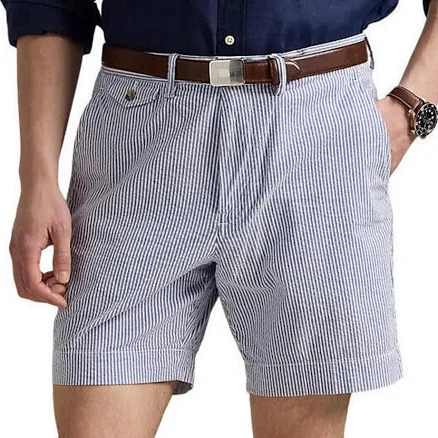 Polo Ralph Lauren Men's 7-Inch Stretch Seersucker Shorts