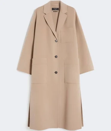 Weekend Max Mara Double-faced Wool-blend Coat