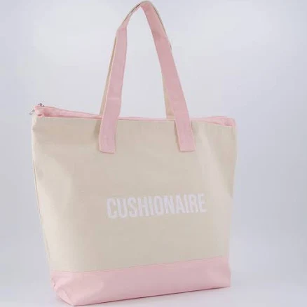 Cushionaire Everyday Canvas Beach Tote Bag