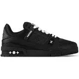 Louis Vuitton LV trainer LOW TOP black