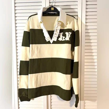 Louis Vuitton - Long-sleeved Cotton Rugby Polo - Multicolor - Men - Size: S - Luxury